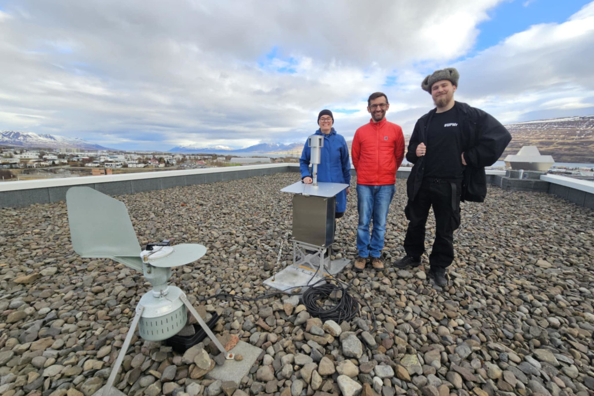 Þátttakendur að verkefninu, frá vinstri: Ewa Maria Przedpelska-Wasowicz, Wojciech Pusz, Maciej Lipiński.