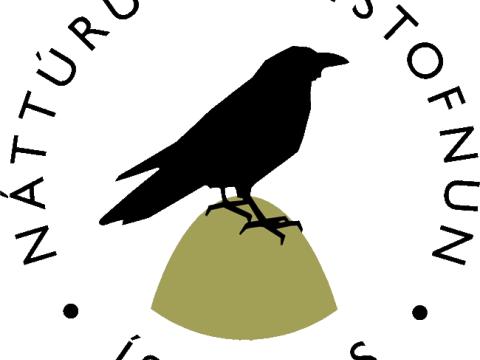 Auðkenni Náttúrufræðistofnunar Íslands (IS), prentupplausn, 300 punktar.