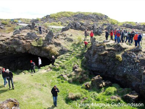 gönguferð, Búrfellshraun
