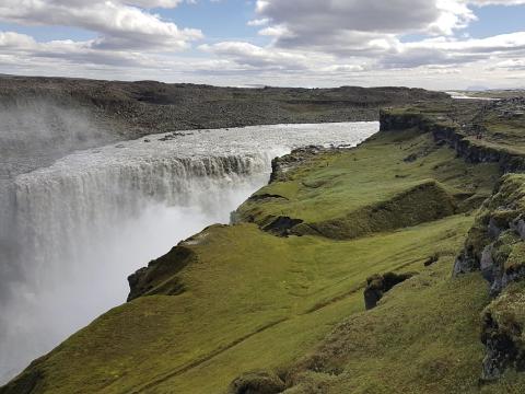 Dettifoss í Jökulsá á Fjöllum í Vatnajökulsþjóðgarði