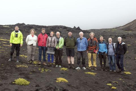 Leiðangursfólk í Surtsey sumarið 2016