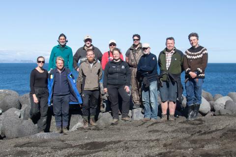 Leiðangursfólk Surtsey 2018
