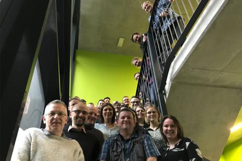 Þátttakendur í vinnustofu verkefnisins Rannveig Anna Guicharnaud á vinnustofu verkefnisins „Vöktun náttúruverndarsvæða“ 4.–5. febrúar 2020